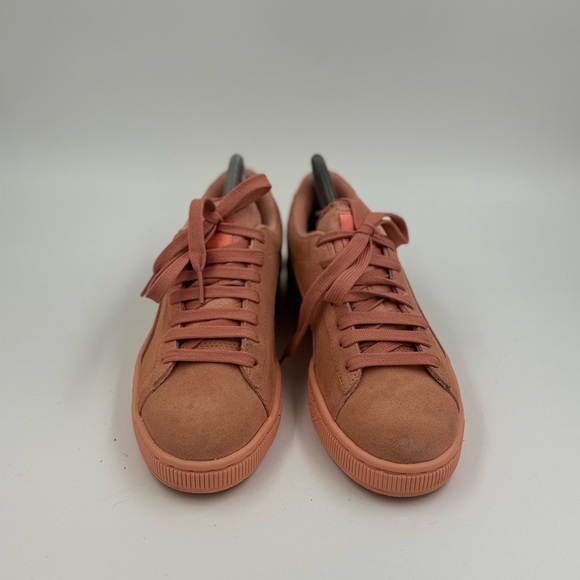 Puma Suede Dessert Flower Classic Girls Size 7C Athletic Shoe Sneakers 355110-69 - Picture 2 of 6